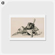アートポストカード-Closing vignette for poem number fifteen stolt - アルバート エーデルフェルト Postcard.