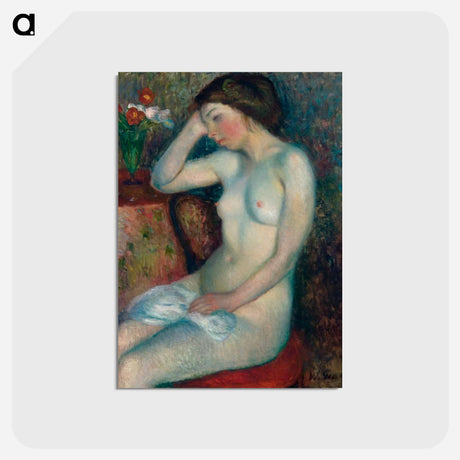 アートポストカード-Sleeping Girl
 - バーンズ・コレクション Postcard.