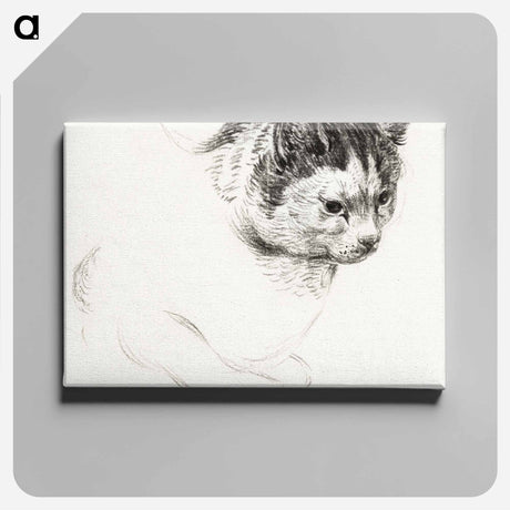 アートパネル-Sketch of a cat - ジャン ベルナール Canvas.