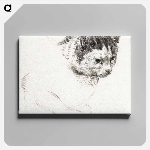 アートパネル-Sketch of a cat - ジャン ベルナール Canvas.