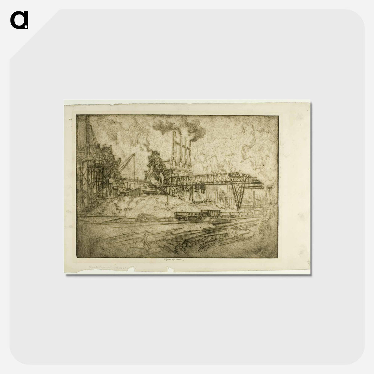 Cranes, Bessemer
 - ジョセフ ペネル Postcard.