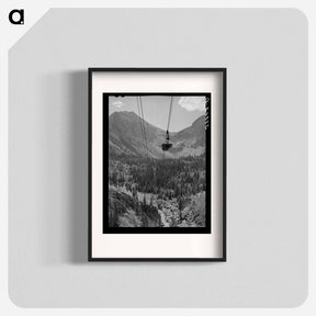 アートポスター-Aerial Tramway
 - ラッセル リー Poster.