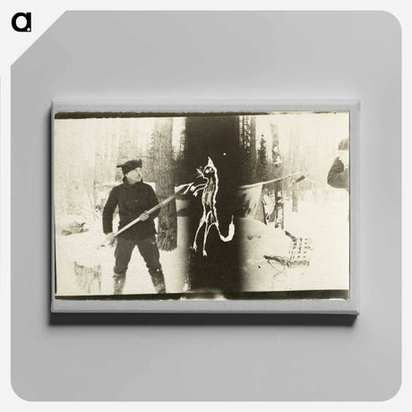 アートパネル-Hunter with Cartoon
 - セントルイス美術館 Canvas.