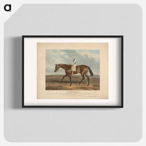 アートポスター-Racing: Bloomsbury, Winner of the Derby Stakes at Epsom
 - イェール大学アートギャラリー Poster.
