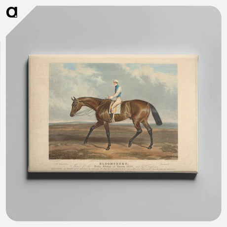 アートパネル-Racing: Bloomsbury, Winner of the Derby Stakes at Epsom
 - イェール大学アートギャラリー Canvas.