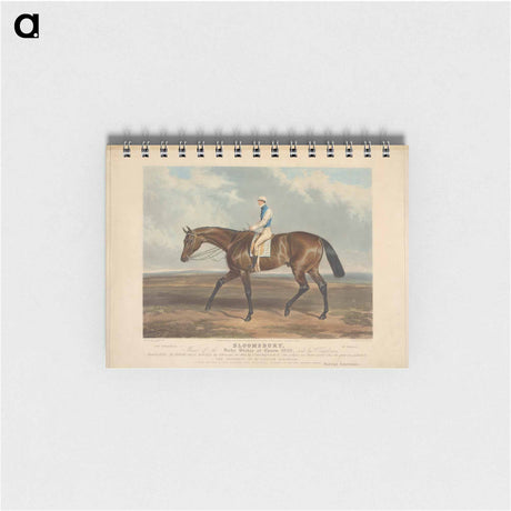 アートメモ帳-Racing: Bloomsbury, Winner of the Derby Stakes at Epsom
 - イェール大学アートギャラリー Memo.
