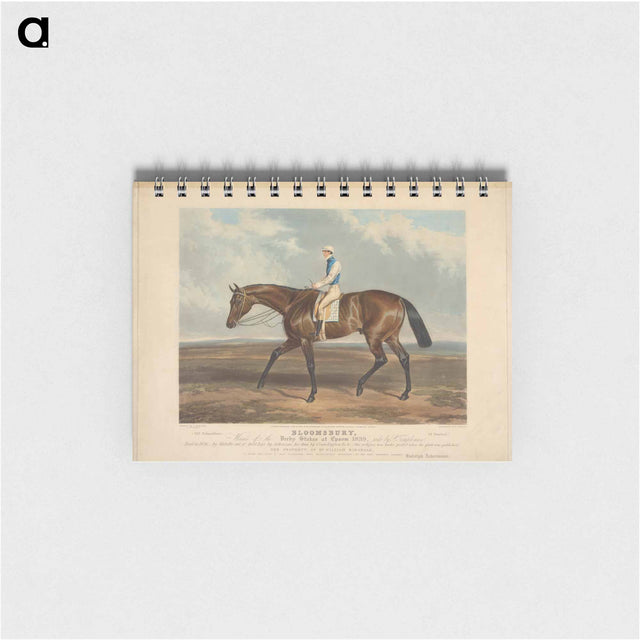 アートメモ帳-Racing: Bloomsbury, Winner of the Derby Stakes at Epsom
 - イェール大学アートギャラリー Memo.