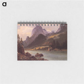 アートメモ帳-Rocky Mountain - アルバート ビアスタット Memo.
