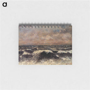 アートメモ帳-Seascape - ギュスターヴ クールベ Memo.