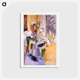 Bouquet of Flowers on a Veranda - アンリ マティス Postcard.