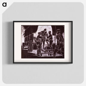 アートポスター-Ambulances: Assisting Patient from Vehicle
 - 国立医学図書館 Poster.