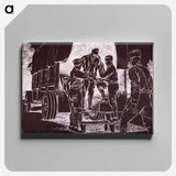 アートパネル-Ambulances: Assisting Patient from Vehicle
 - 国立医学図書館 Canvas.