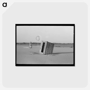 アートポストカード-Flood Remnants
 - ラッセル リー Postcard.