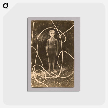 アートポストカード-String Boy
 - セントルイス美術館 Postcard.