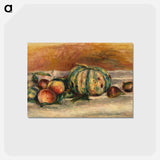 アートポストカード-Still Life with Melon
 - バーンズ・コレクション Postcard.