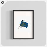 アートポスター-Hold Fast Flag from The Last Franklin Expedition With Fox, Capt. McClintock
 - 大英図書館 Poster.