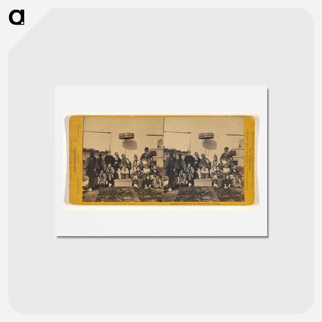 アートポストカード-Japanese Performers at Woodward's Gardens
 - エドワード マイブリッジ Postcard.