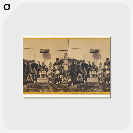 アートポストカード-Japanese Performers at Woodward's Gardens
 - エドワード マイブリッジ Postcard.