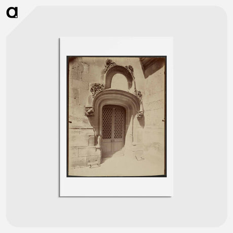 アートポストカード-Beauvais, Palais de Justice
 - ウジェーヌ アジェ Postcard.