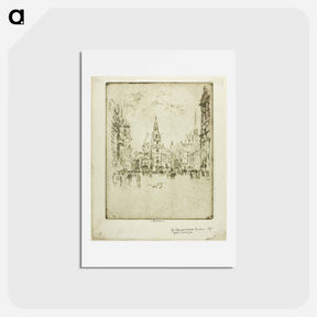 アートポストカード-St. Clement Danes
 - ジョセフ ペネル Postcard.
