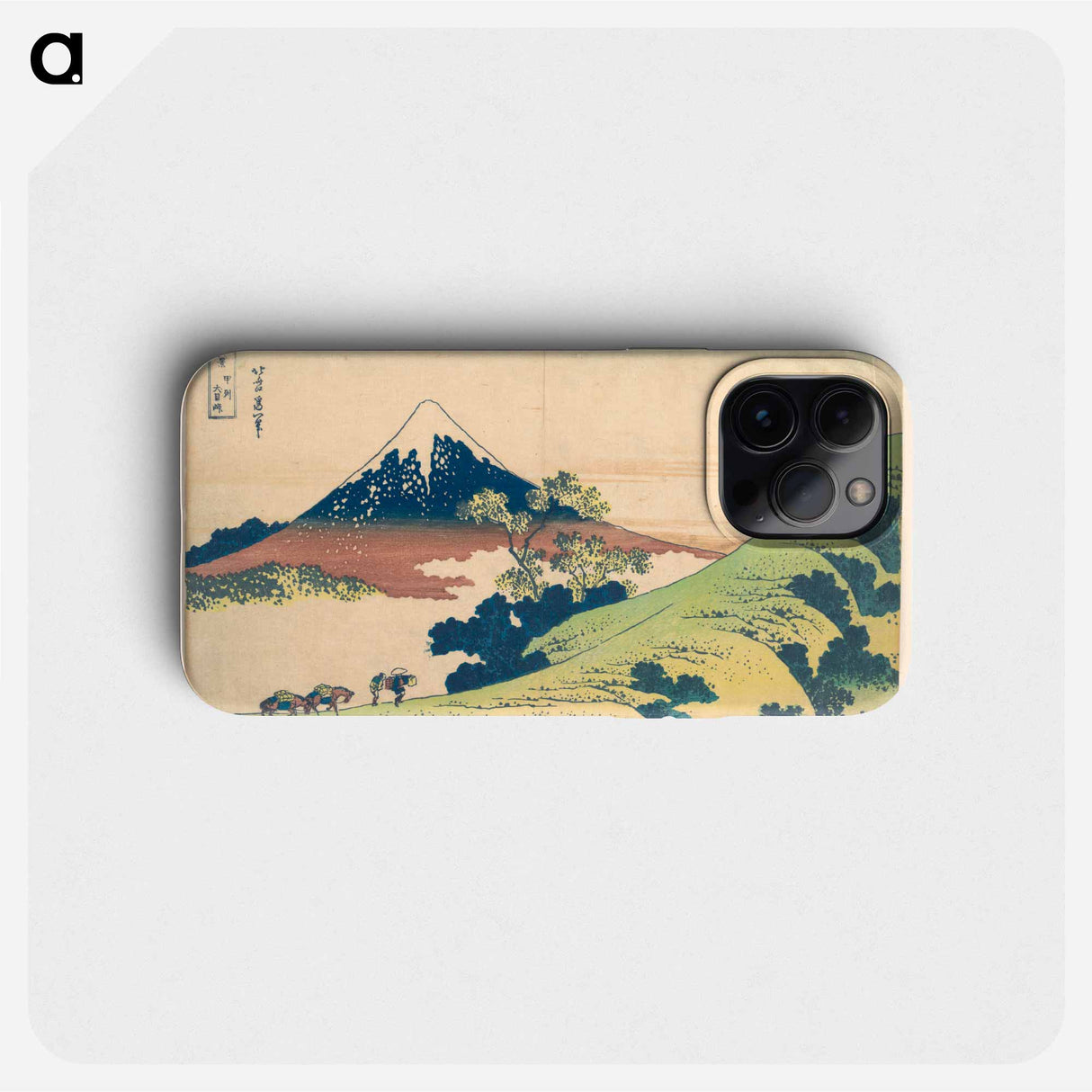 The Inume Pass in Kai Province - 葛飾 北斎 Phone Case.