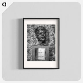 アートポスター-Bust of John F. Kennedy
 - 国立医学図書館 Poster.
