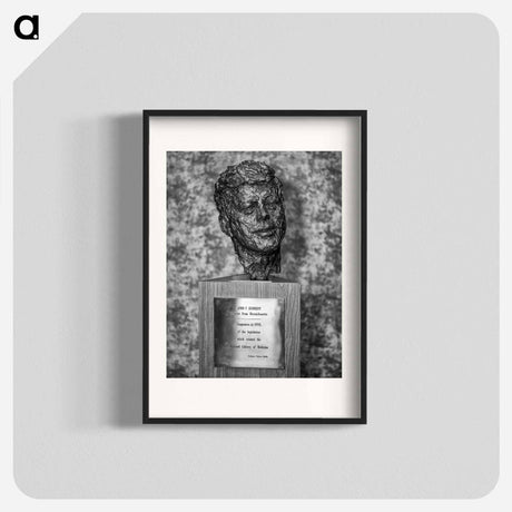 アートポスター-Bust of John F. Kennedy
 - 国立医学図書館 Poster.