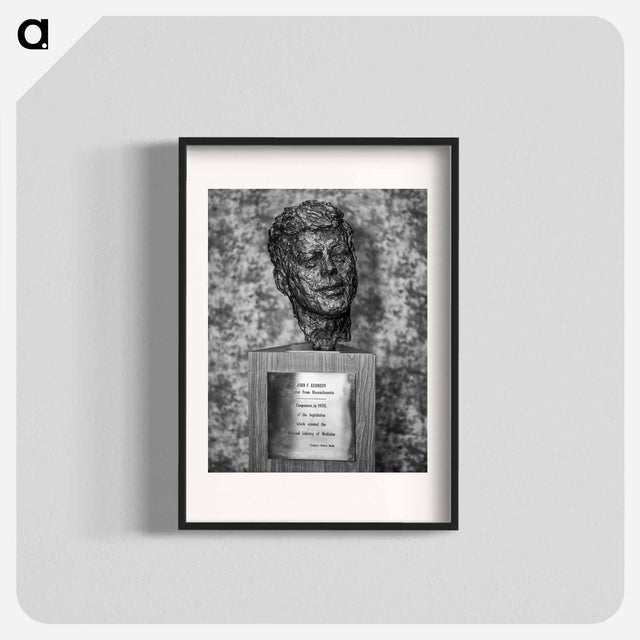 アートポスター-Bust of John F. Kennedy
 - 国立医学図書館 Poster.