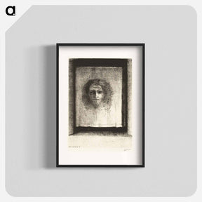 アートポスター-It Was a Veil, an Imprint - オディロン ルドン Poster.