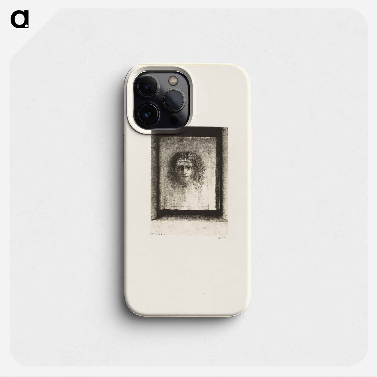 It Was a Veil, an Imprint - Odilon Redon Phone Case.