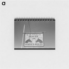 アートメモ帳-Hitchhiker at Waco City Limits
 - ラッセル リー Memo.