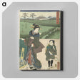 アートパネル-Kunisada by Utagawa Hiroshige
 - 歌川 国貞 Canvas.