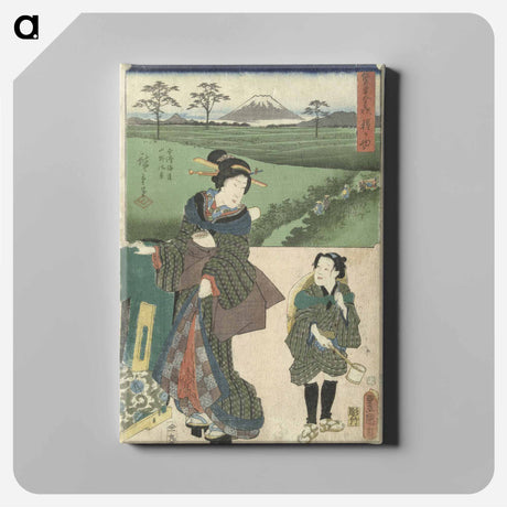 アートパネル-Kunisada by Utagawa Hiroshige
 - 歌川 国貞 Canvas.