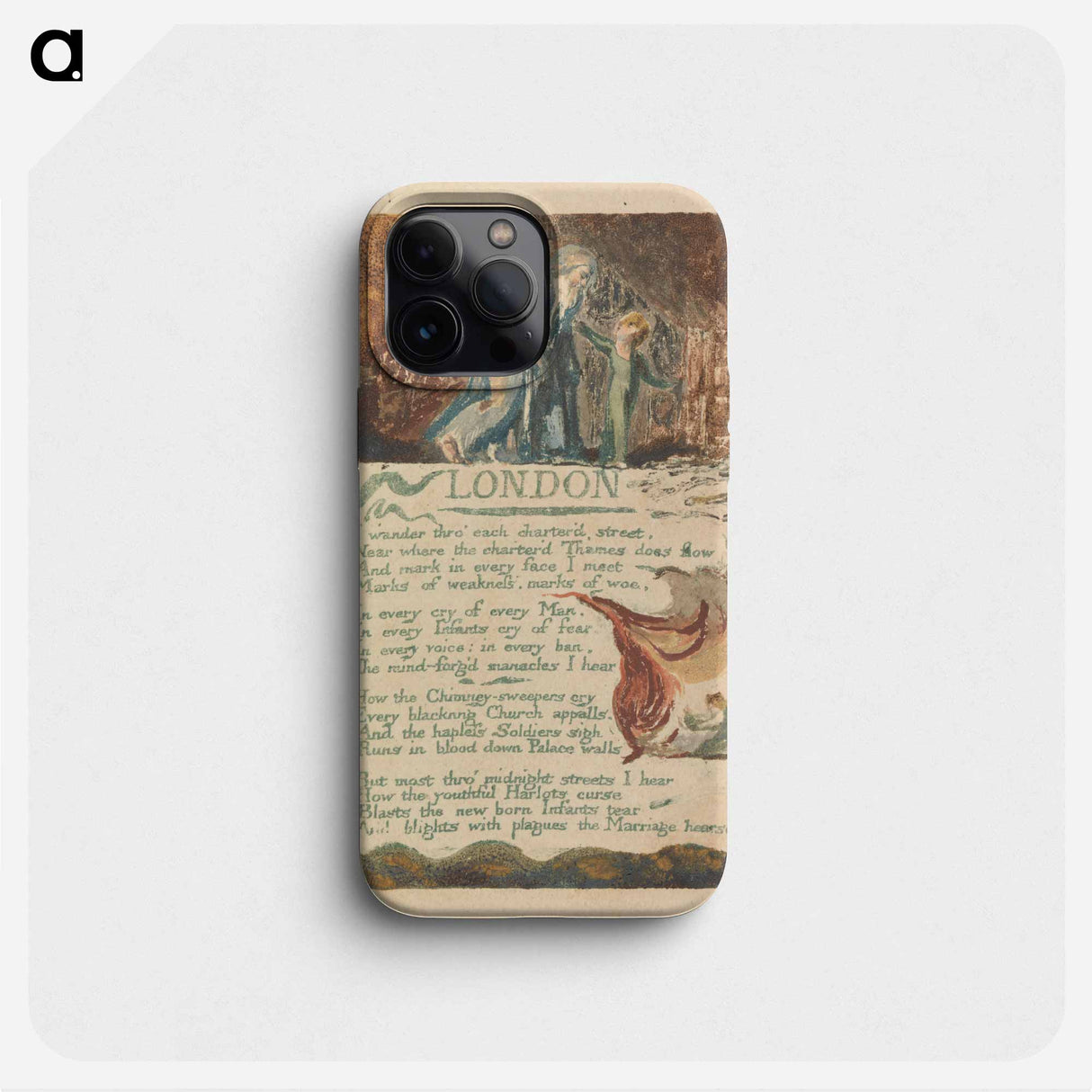 London - William Blake Phone Case.