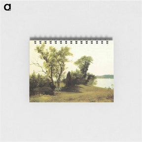 アートメモ帳-Sailing on the Hudson - アルバート ビアスタット Memo.
