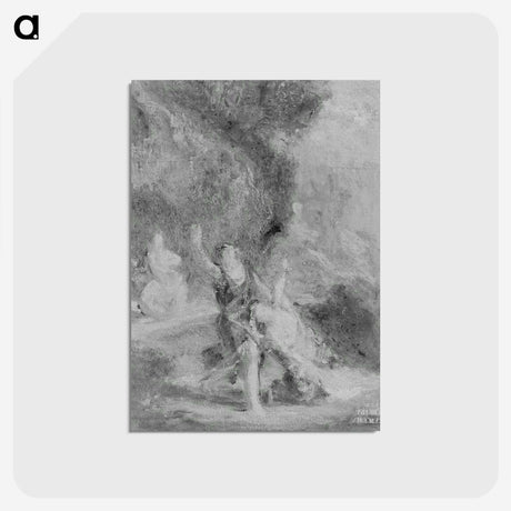 4-13_Eugene-Delacroix_postcard