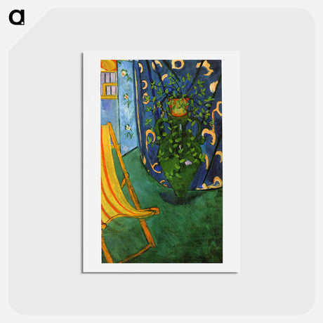 アートポストカード-Corner of the Artist's Studio - アンリ マティス Postcard.