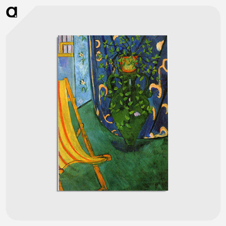 アートポストカード-Corner of the Artist's Studio - アンリ マティス Postcard.