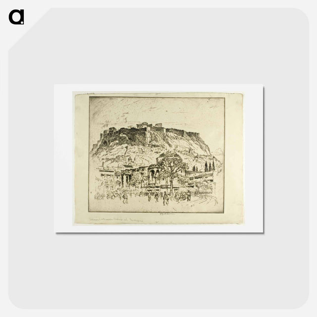 アートポストカード-Ancient, Mediaeval and Modern Athens, the Mosque
 - ジョセフ ペネル Postcard.