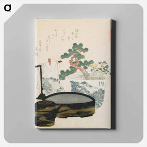 アートパネル-The Talisman - 葛飾 北斎 Canvas.