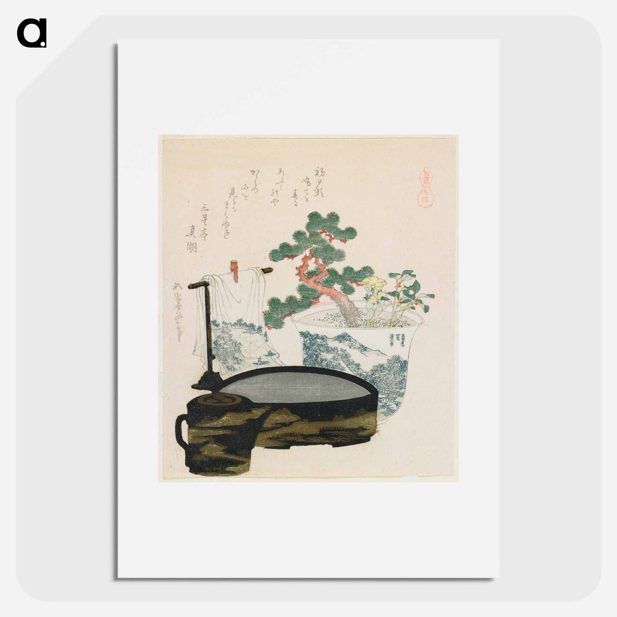 The Talisman - Katsushika Hokusai Poster.