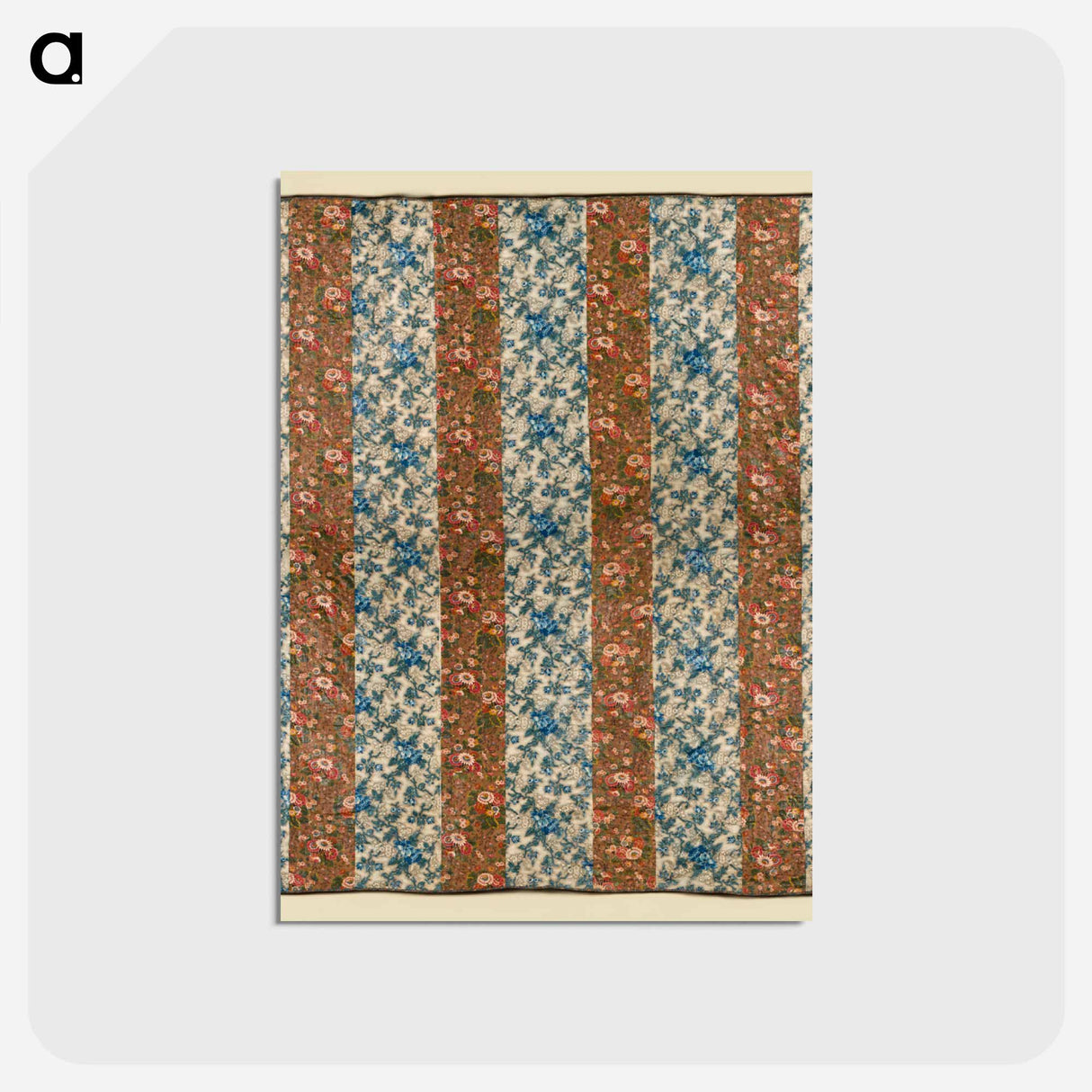 アートポストカード-Chintz Strippie Quilt
 - セントルイス美術館 Postcard.