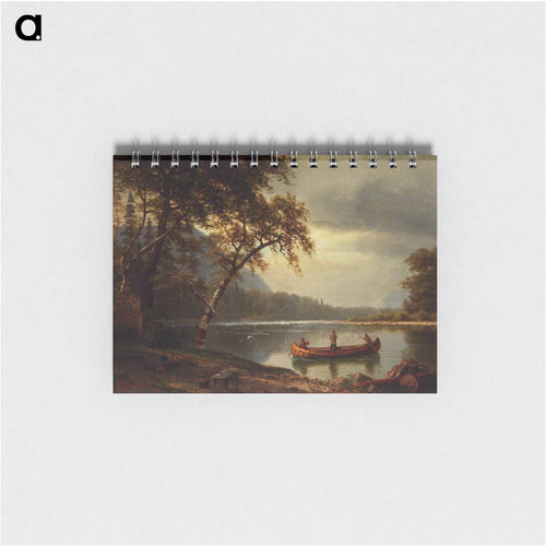 Salmon Fishing on the Cascapediac River - アルバート ビアスタット Memo.