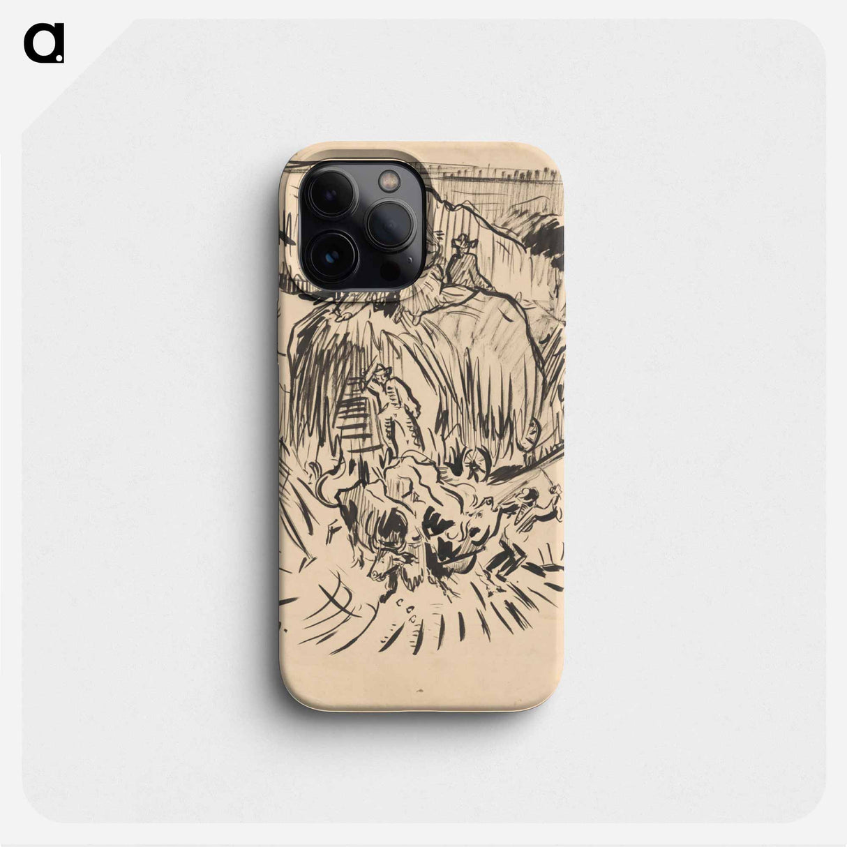 Carting grain - アーノルド ピーター ワイズ クビンチャン Phone Case.