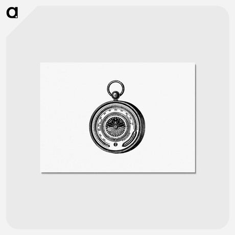 アートポストカード-Aneroid Barometer by Robinson, Son & Pike
 - 大英図書館 Postcard.