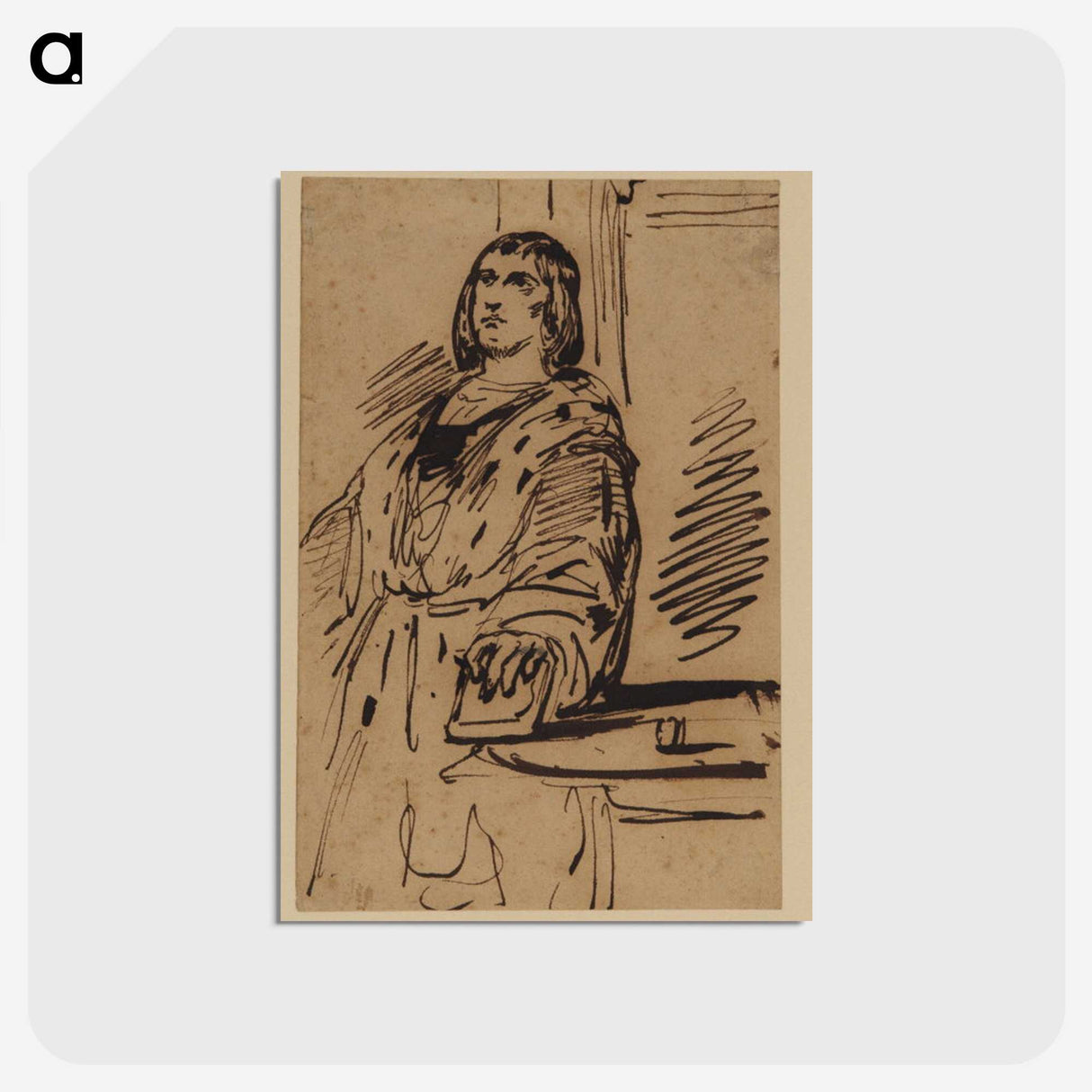 4-14_Eugene-Delacroix_postcard