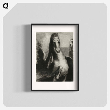 アートポスター-The Wing - オディロン ルドン Poster.