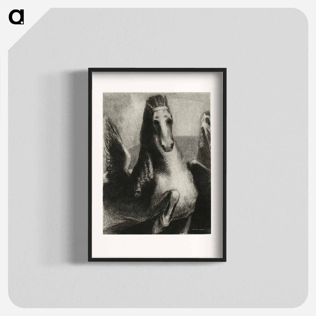 アートポスター-The Wing - オディロン ルドン Poster.