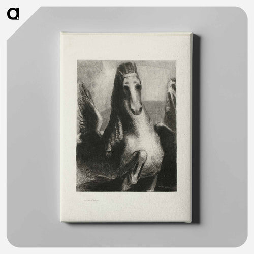 The Wing - オディロン ルドン Canvas.