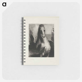 アートメモ帳-The Wing - オディロン ルドン Memo.